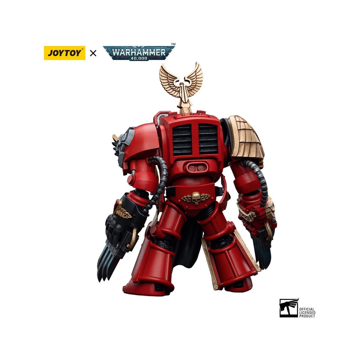 JoyToy Space Marines - Blood Angels - Assault Terminators Sergeant Santoro 1/18 - Warhammer 40K
