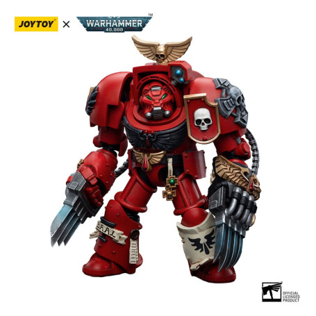 JoyToy Space Marines - Blood Angels - Assault Terminators Brother Nassio 1/18 - Warhammer 40K