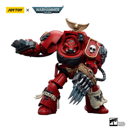 JoyToy Space Marines - Blood Angels - Assault Terminators Brother Nassio 1/18 - Warhammer 40K
