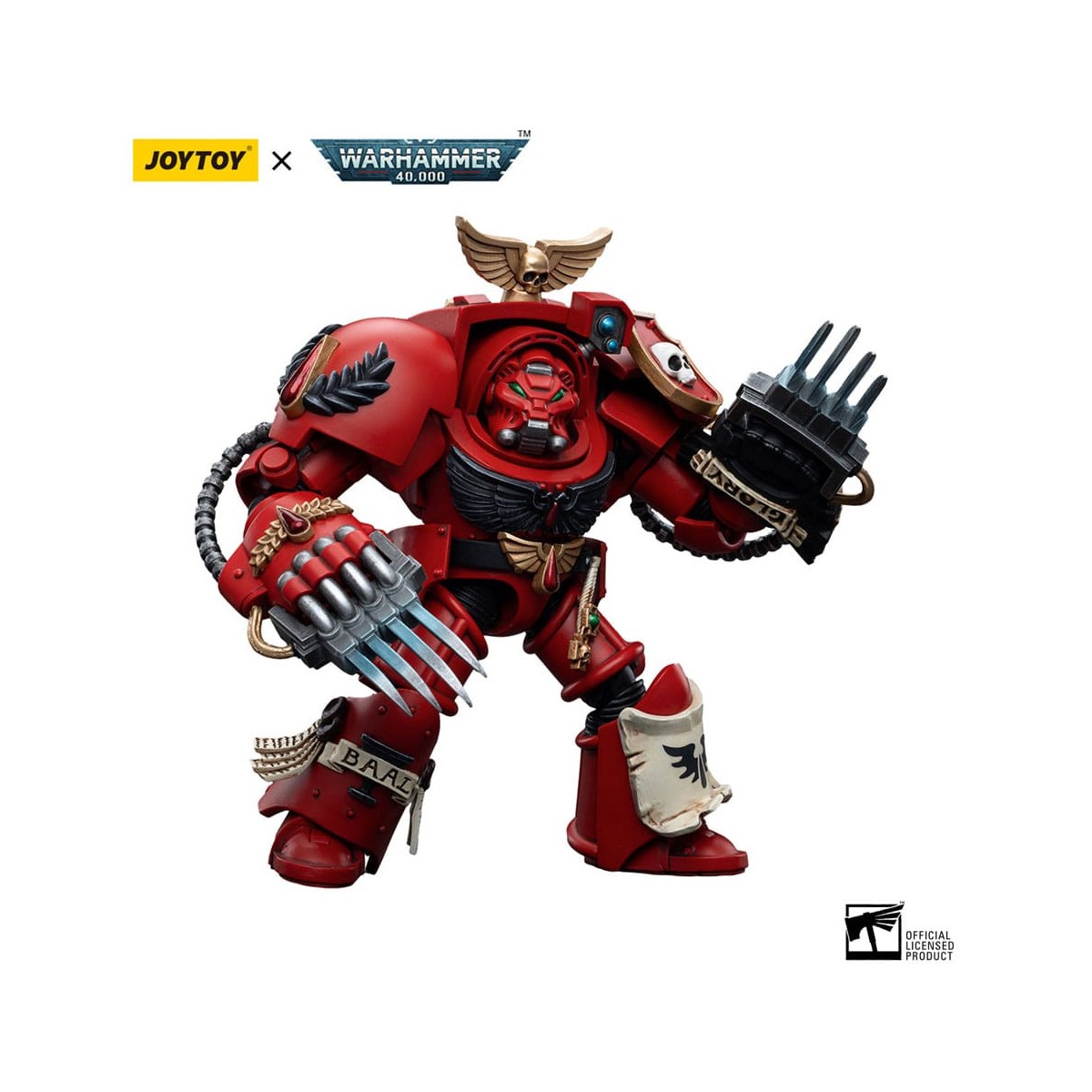 JoyToy Space Marines - Blood Angels - Assault Terminators Brother Nassio 1/18 - Warhammer 40K