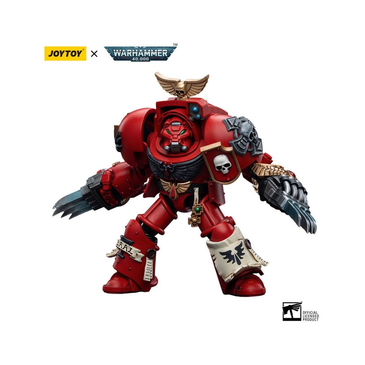 JoyToy Space Marines - Blood Angels - Assault Terminators Brother Nassio 1/18 - Warhammer 40K
