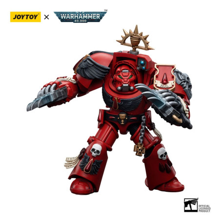JoyToy Space Marines - Blood Angels - Assault Terminators Brother Tyborel 1/18 - Warhammer 40K