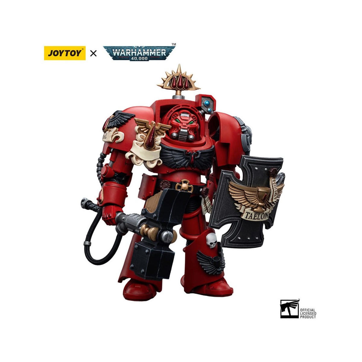 JoyToy Space Marines - Blood Angels - Assault Terminators Brother Taelon 1/18 - Warhammer 40K