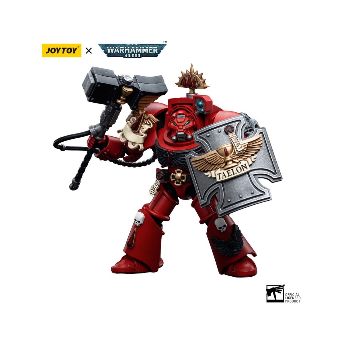 JoyToy Space Marines - Blood Angels - Assault Terminators Brother Taelon 1/18 - Warhammer 40K
