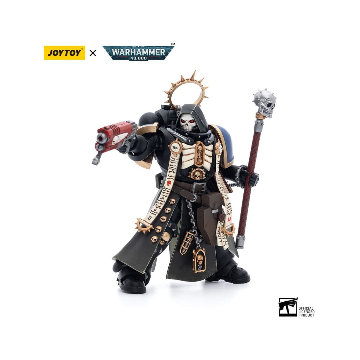 JoyToy - Space Marines - Ultramarines - Primaris Chaplain Brother Varus 1/18 - Warhammer 40K