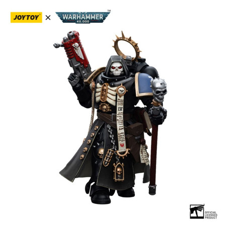 JoyToy - Space Marines - Ultramarines - Primaris Chaplain Brother Varus 1/18 - Warhammer 40K