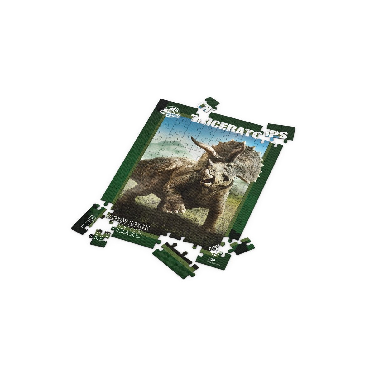 SD Toys - Puzzle Jurassic World 3D-Effekt - Triceratops 100 Teile