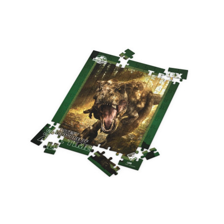 SD Toys - Puzzle Jurassic World 3D-Effekt - T-Rex 100 Teile
