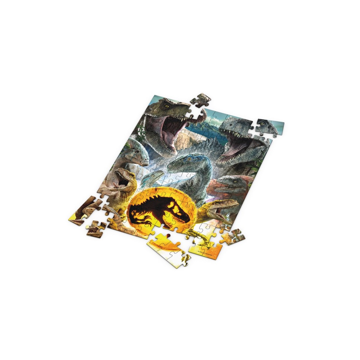 SD Toys - Puzzle Jurassic World 3D-Effekt - Carnivorous Compo 100 Stk