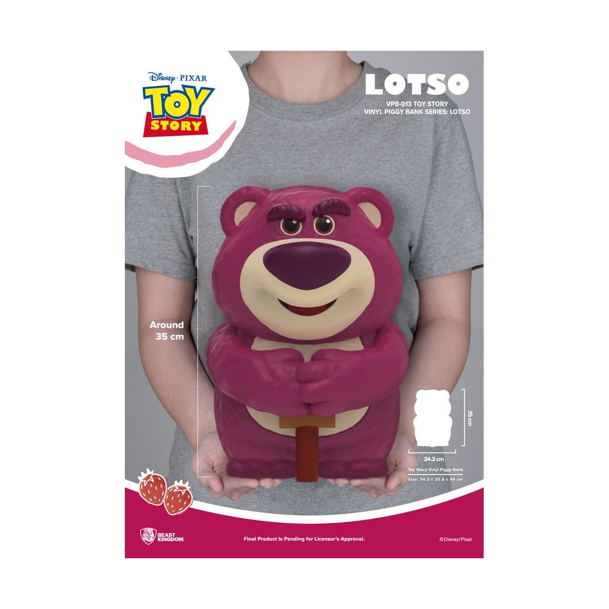 Beast Kingdom Riesen-Spardose Toy Story 3 - Lotso