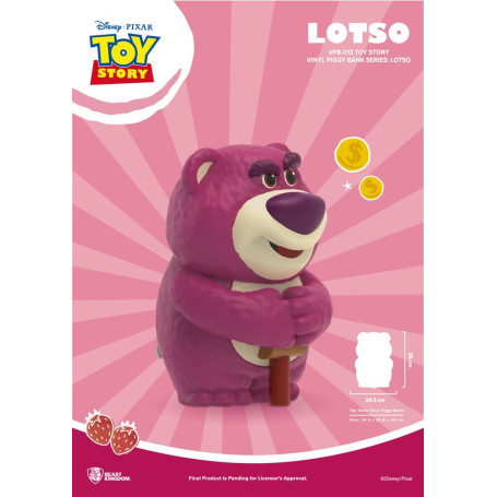 Beast Kingdom Riesen-Spardose Toy Story 3 - Lotso