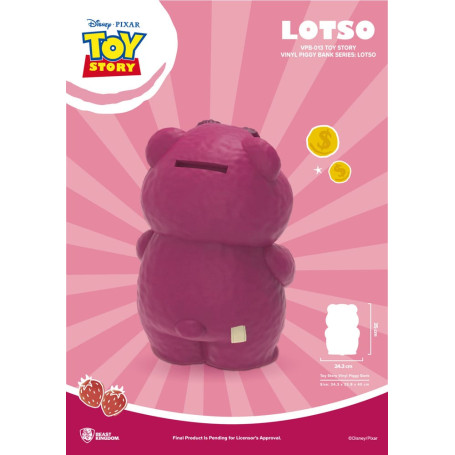 Beast Kingdom Riesen-Spardose Toy Story 3 - Lotso