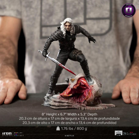 Iron Studios The Witcher - Geralt of Riva BDS Arts Scale 1/10