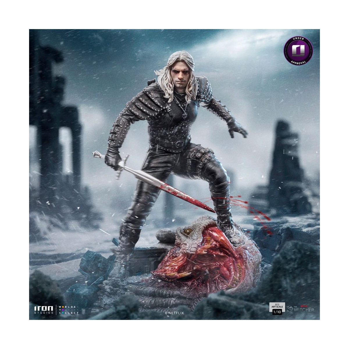 Iron Studios The Witcher - Geralt of Riva BDS Arts Scale 1/10