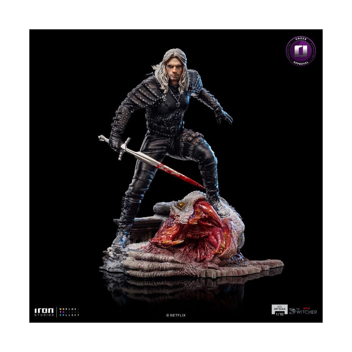 Iron Studios The Witcher - Geralt of Riva BDS Arts Scale 1/10