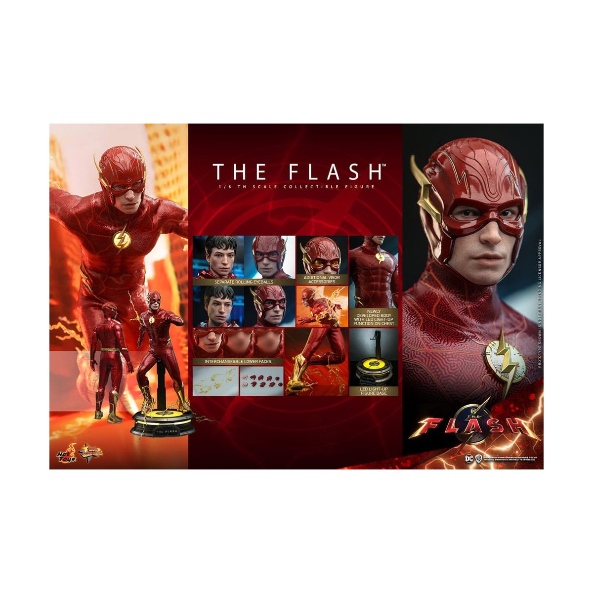 Hot Toys - DC Comics - The Flash - The Flash Movie - Movie Masterpiece 1/6