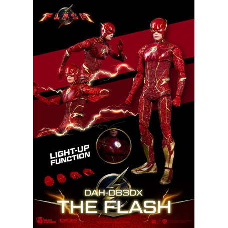 Beast Kingdom - The Flash Deluxe Version - The Flash Movie - Action Figure 1/9 Dynamic Action Heroes