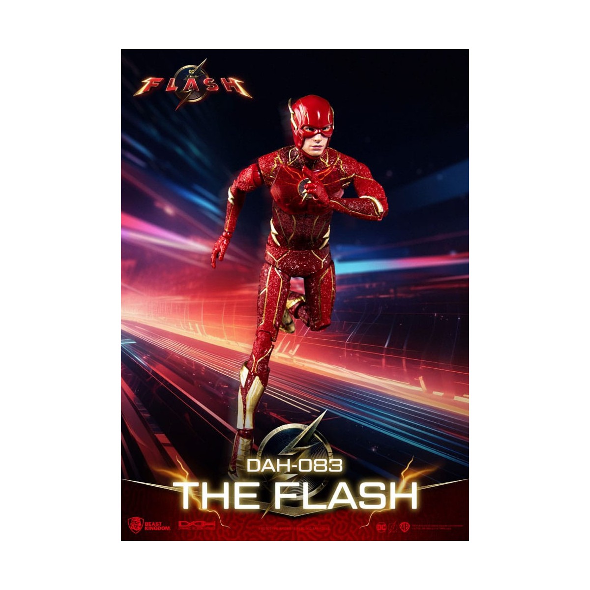 Beast Kingdom - The Flash Deluxe Version - The Flash Movie - Action Figure 1/9 Dynamic Action Heroes