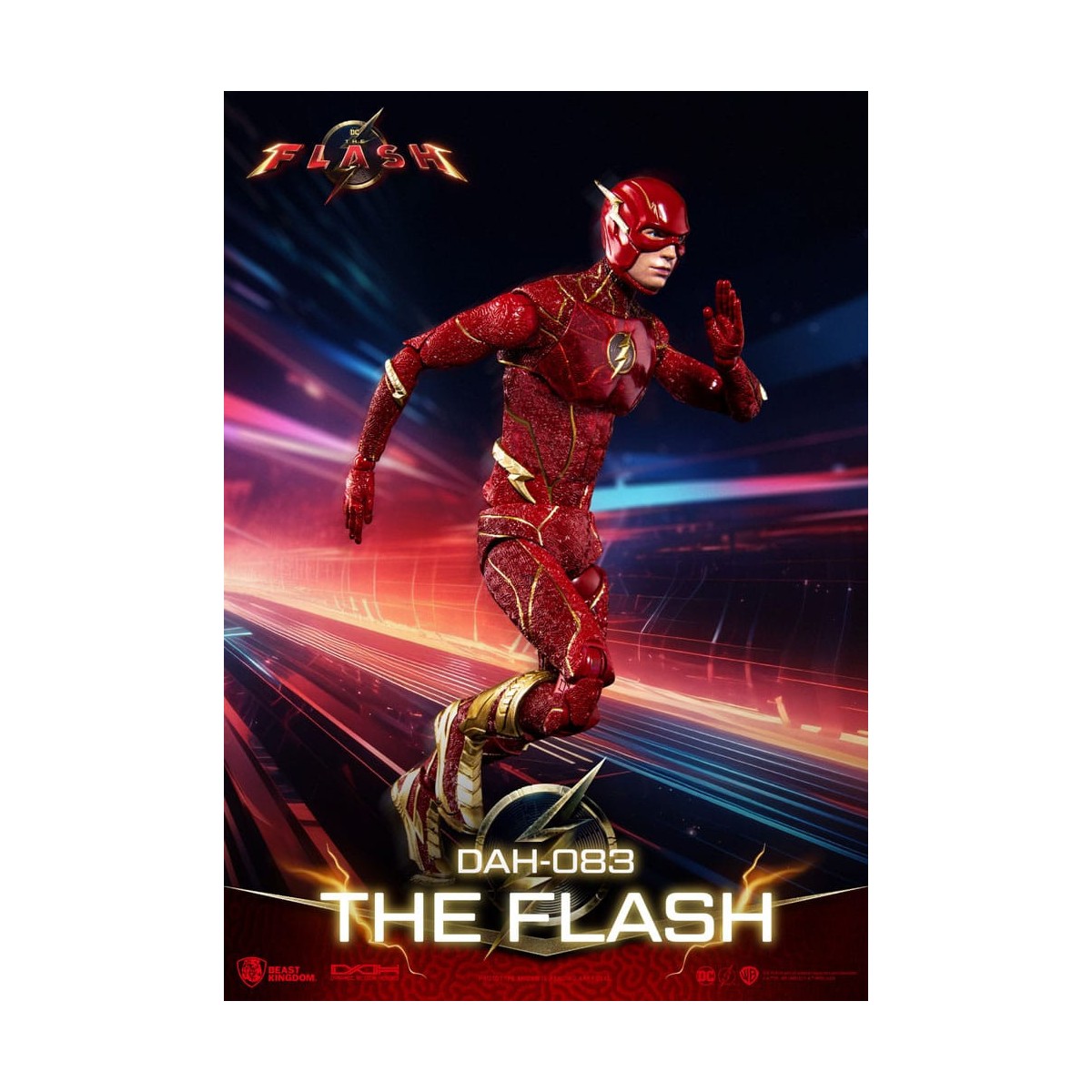 Beast Kingdom - The Flash Deluxe Version - The Flash Movie - Action Figure 1/9 Dynamic Action Heroes