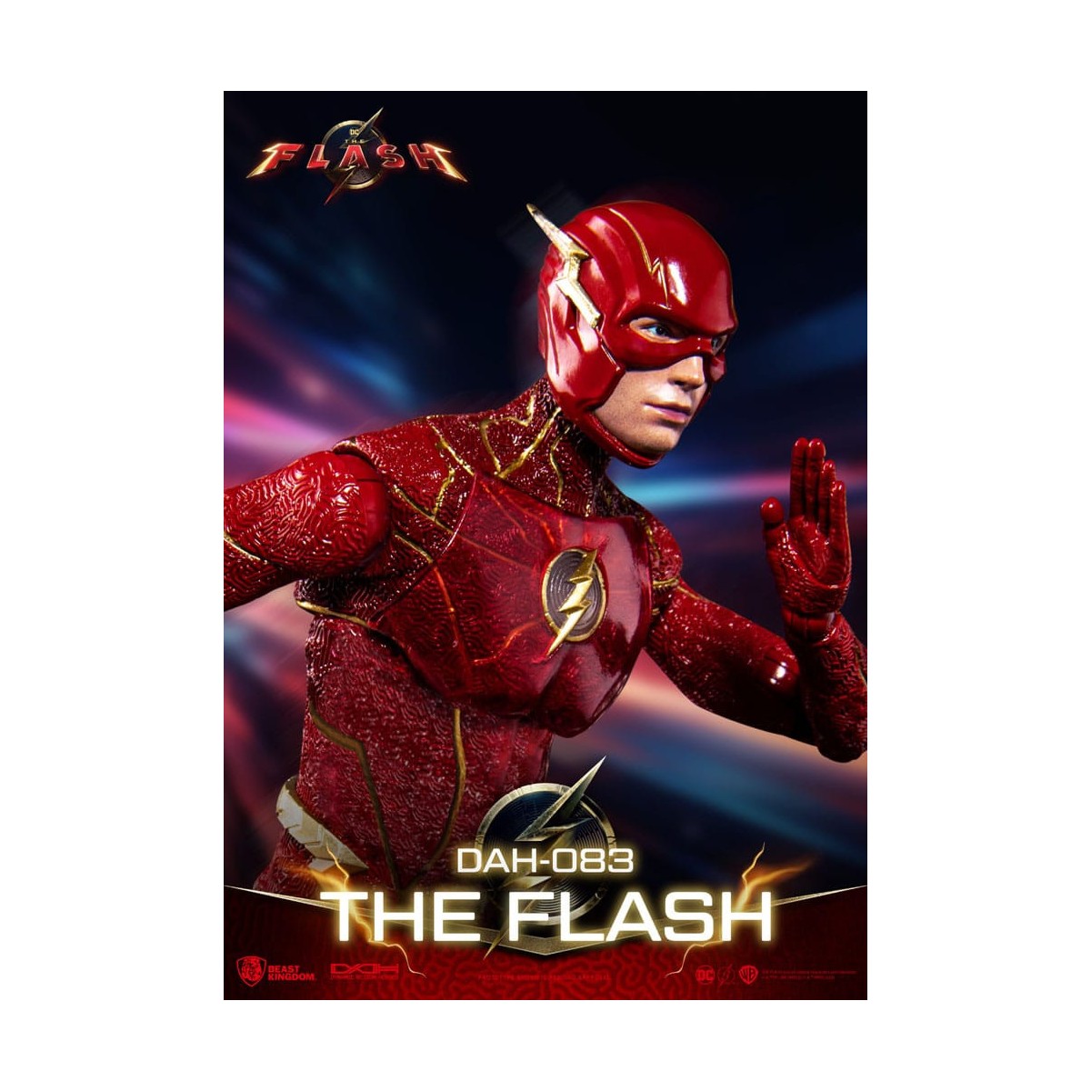 Beast Kingdom - The Flash Deluxe Version - The Flash Movie - Action Figure 1/9 Dynamic Action Heroes