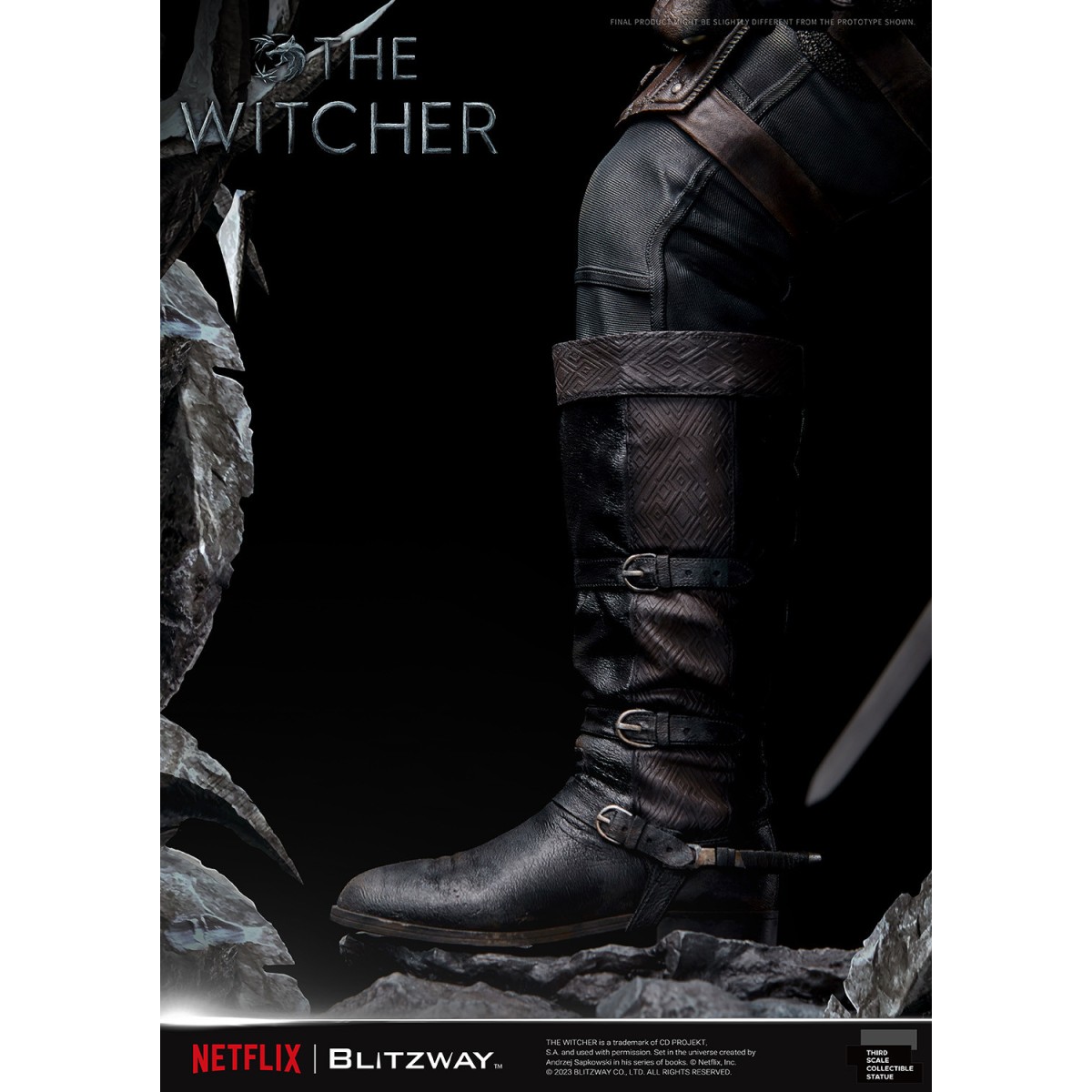 Blitzway - Geralt of Rivia 1/3 Statue Infinite Scale - The Witcher 
