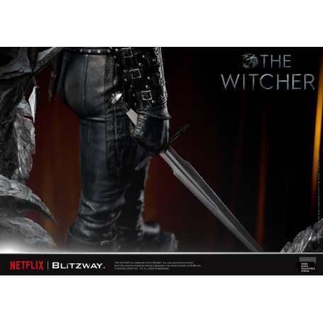 Blitzway - Geralt of Rivia 1/3 Statue Infinite Scale - The Witcher 