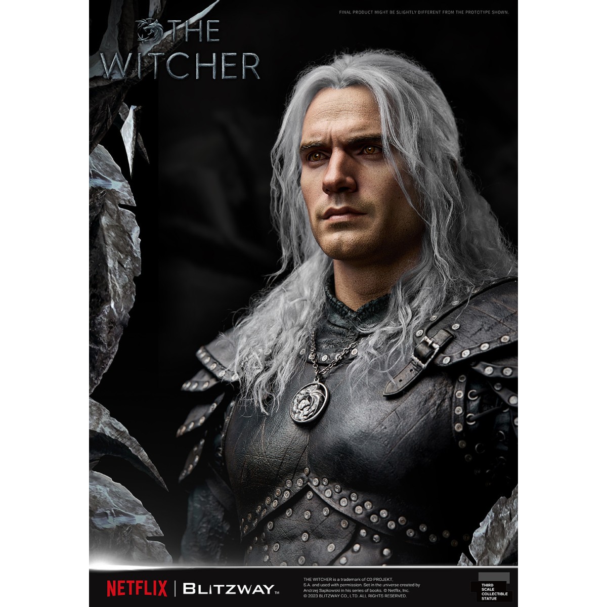 Blitzway - Geralt of Rivia 1/3 Statue Infinite Scale - The Witcher 
