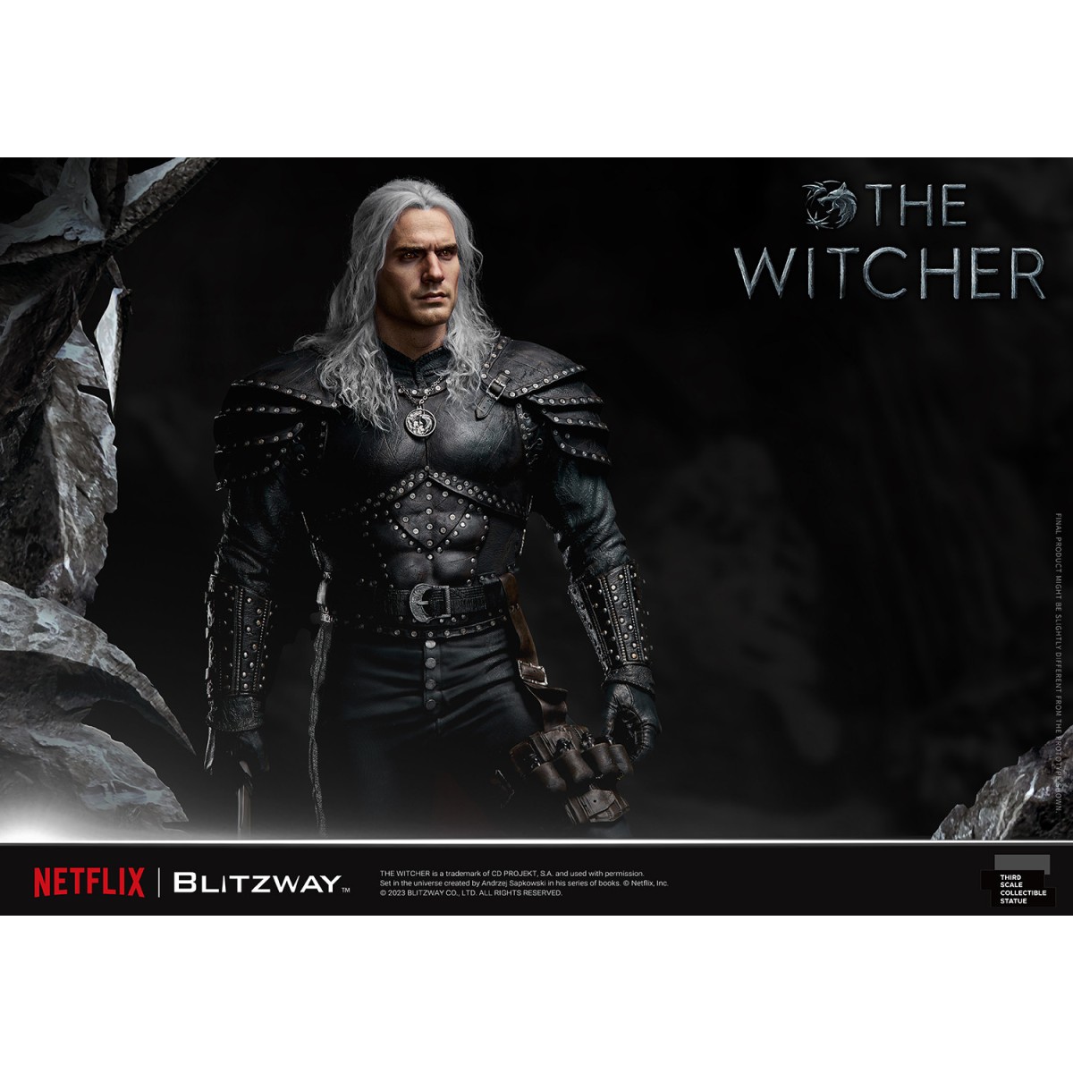 Blitzway - Geralt of Rivia 1/3 Statue Infinite Scale - The Witcher 
