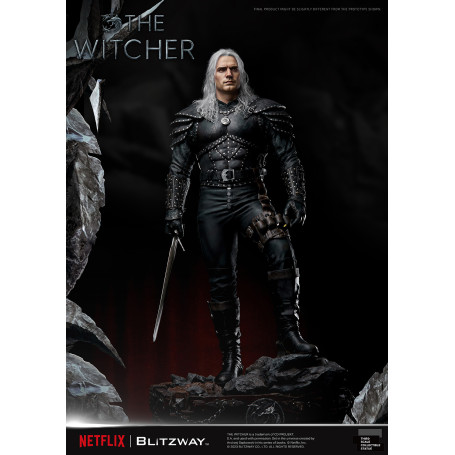 Blitzway - Geralt of Rivia 1/3 Statue Infinite Scale - The Witcher 