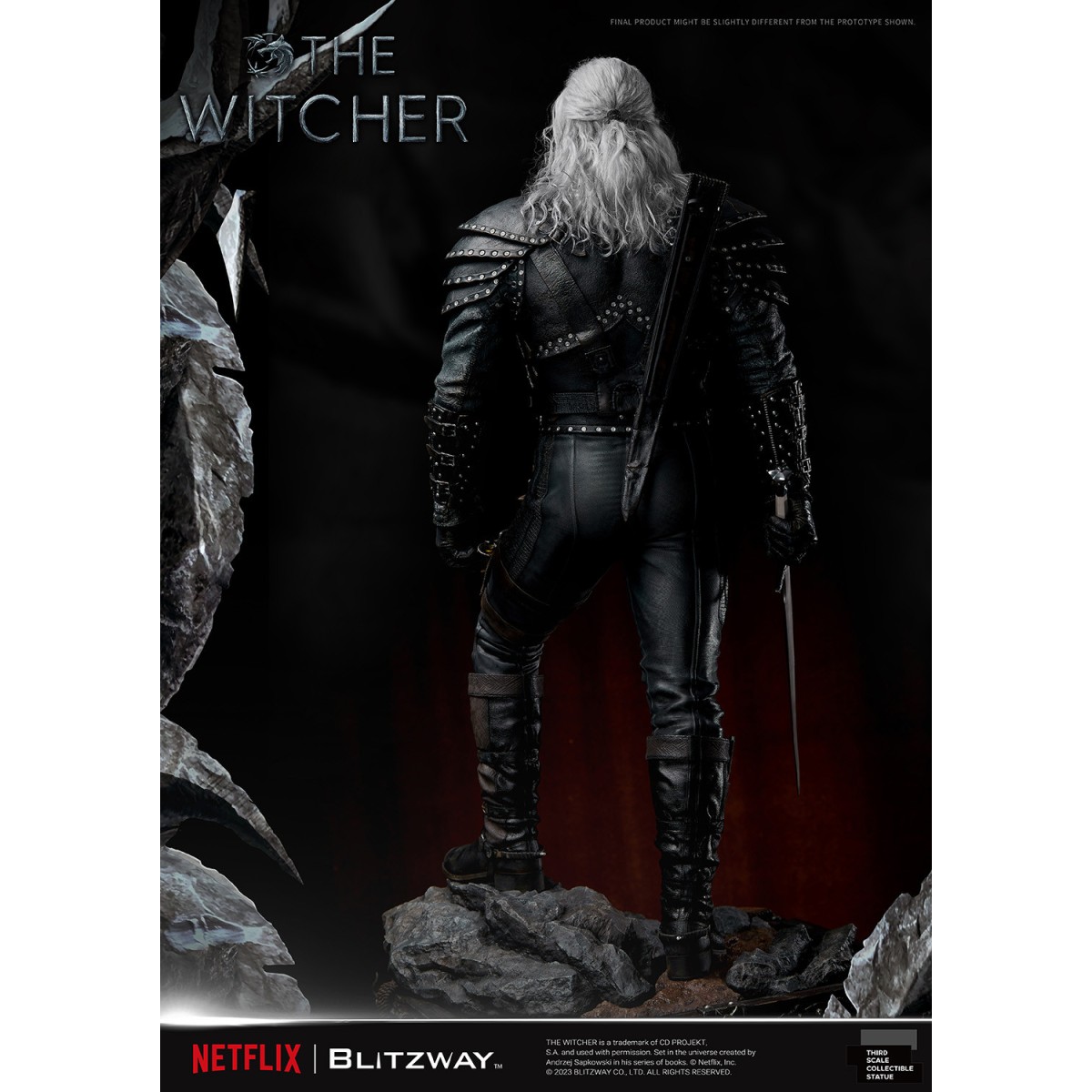 Blitzway - Geralt of Rivia 1/3 Statue Infinite Scale - The Witcher 