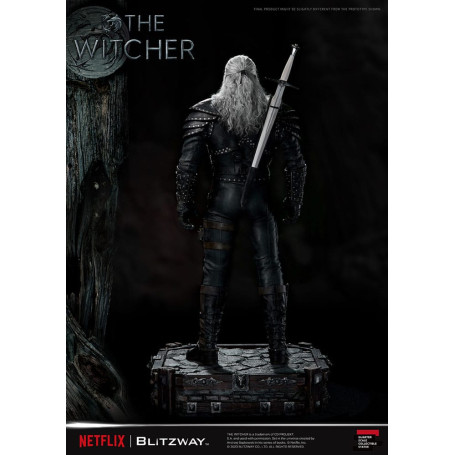 Blitzway - Geralt of Rivia 1/4 Statue Superb Scale - The Witcher
