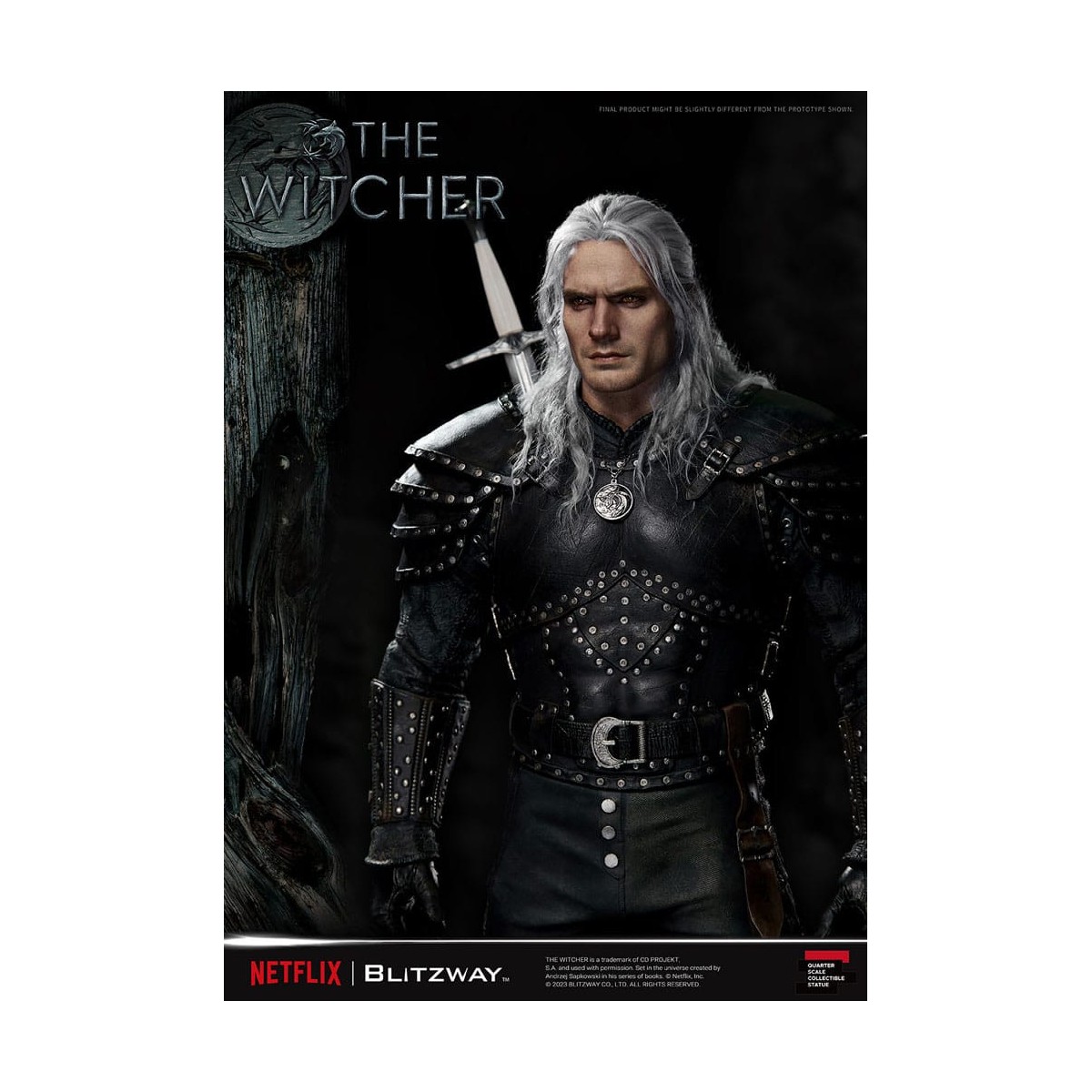 Blitzway - Geralt of Rivia 1/4 Statue Superb Scale - The Witcher