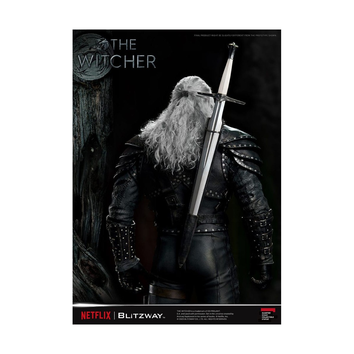 Blitzway - Geralt of Rivia 1/4 Statue Superb Scale - The Witcher