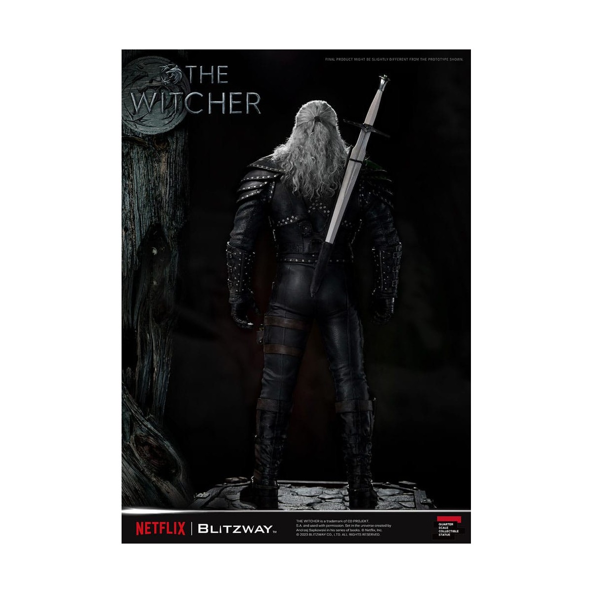 Blitzway - Geralt of Rivia 1/4 Statue Superb Scale - The Witcher