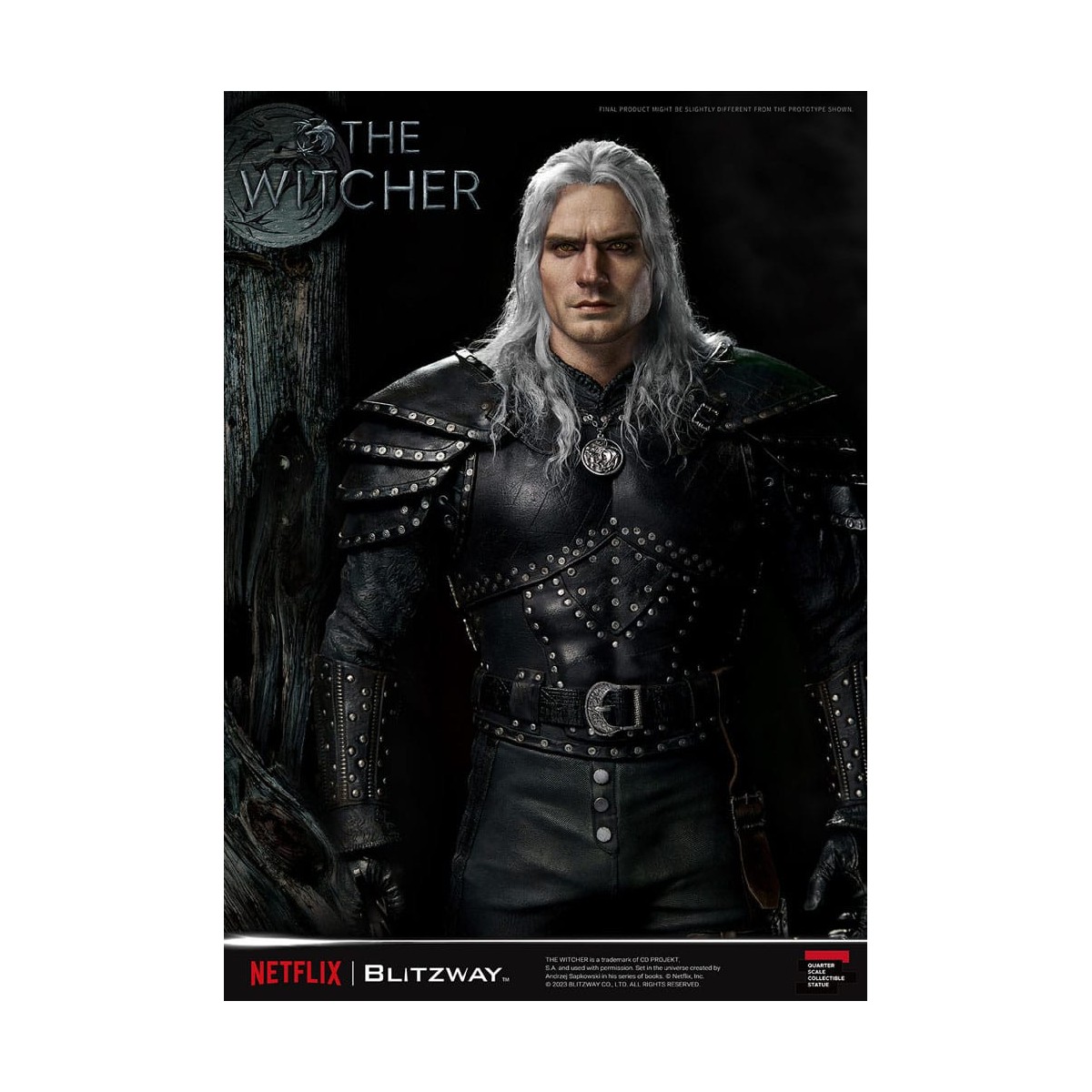 Blitzway - Geralt of Rivia 1/4 Statue Superb Scale - The Witcher