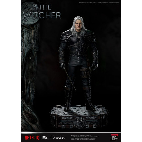 Blitzway - Geralt of Rivia 1/4 Statue Superb Scale - The Witcher