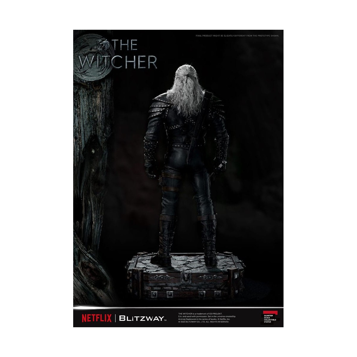 Blitzway - Geralt of Rivia 1/4 Statue Superb Scale - The Witcher