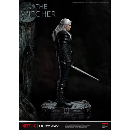 Blitzway - Geralt of Rivia 1/4 Statue Superb Scale - The Witcher