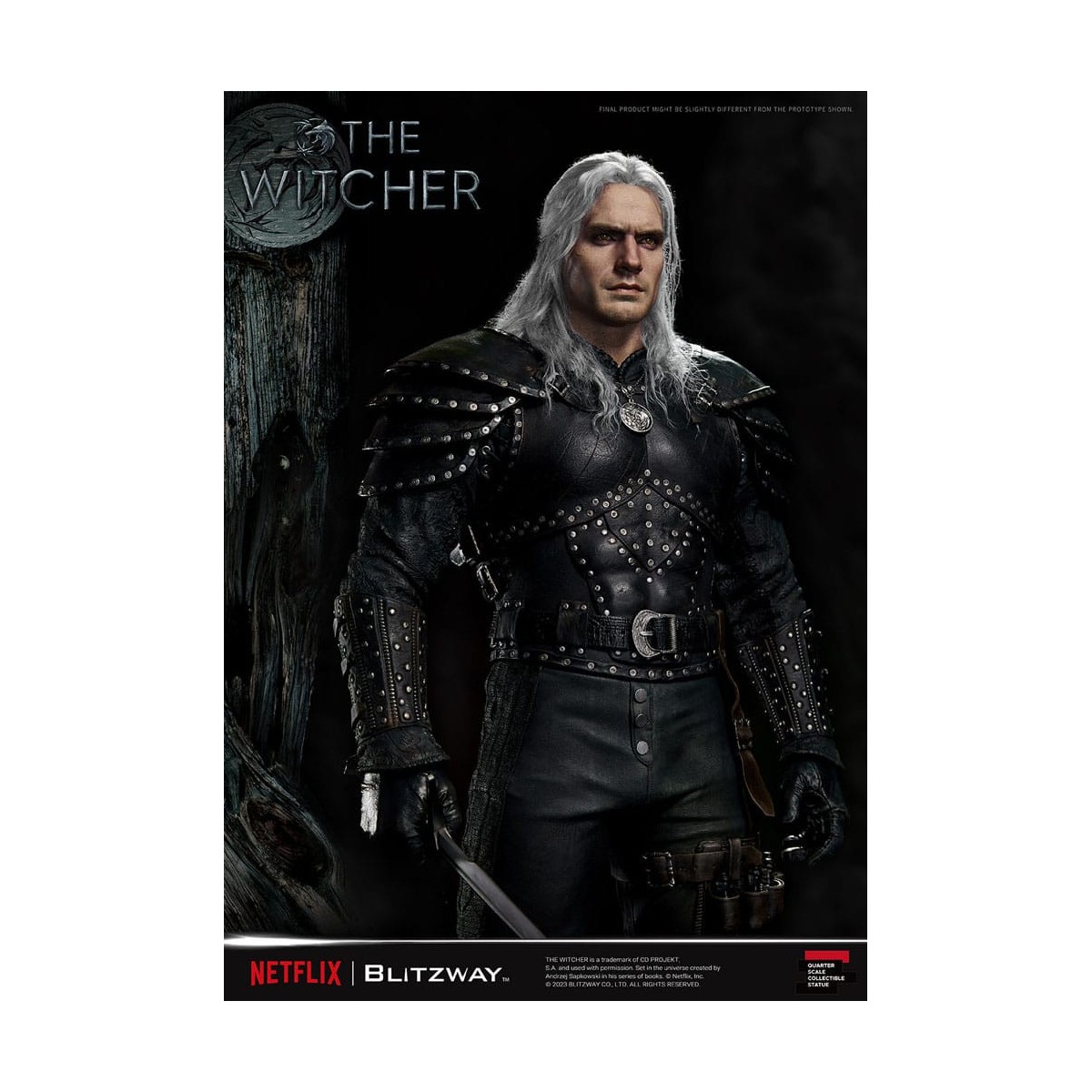 Blitzway - Geralt of Rivia 1/4 Statue Superb Scale - The Witcher