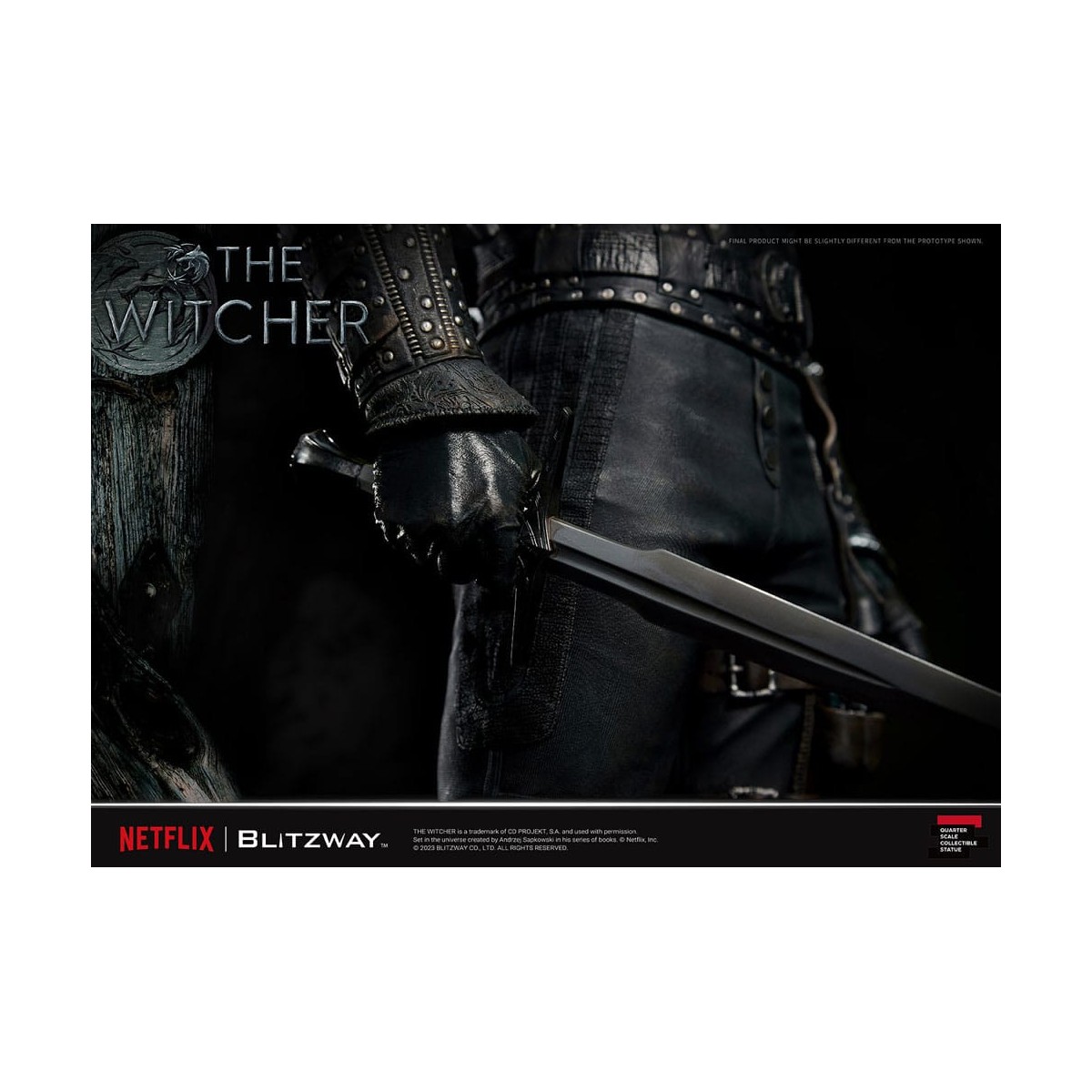 Blitzway - Geralt of Rivia 1/4 Statue Superb Scale - The Witcher