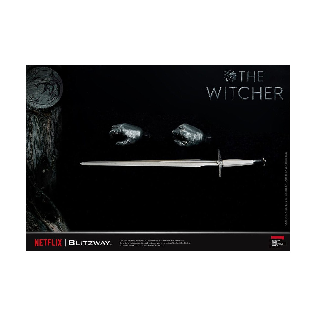 Blitzway - Geralt of Rivia 1/4 Statue Superb Scale - The Witcher
