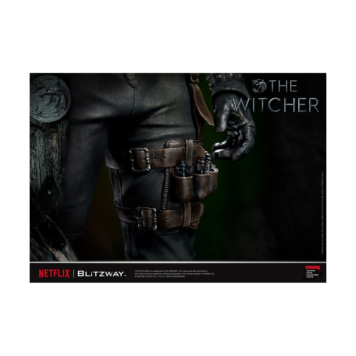 Blitzway - Geralt of Rivia 1/4 Statue Superb Scale - The Witcher