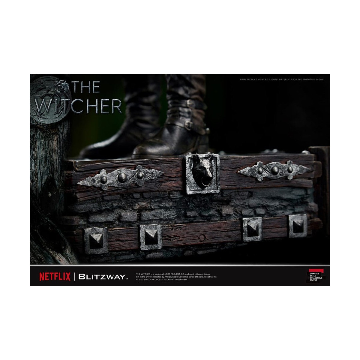 Blitzway - Geralt of Rivia 1/4 Statue Superb Scale - The Witcher