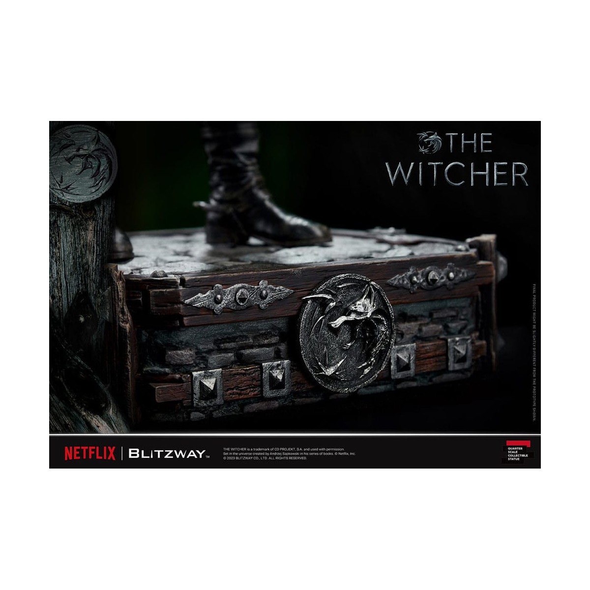 Blitzway - Geralt of Rivia 1/4 Statue Superb Scale - The Witcher