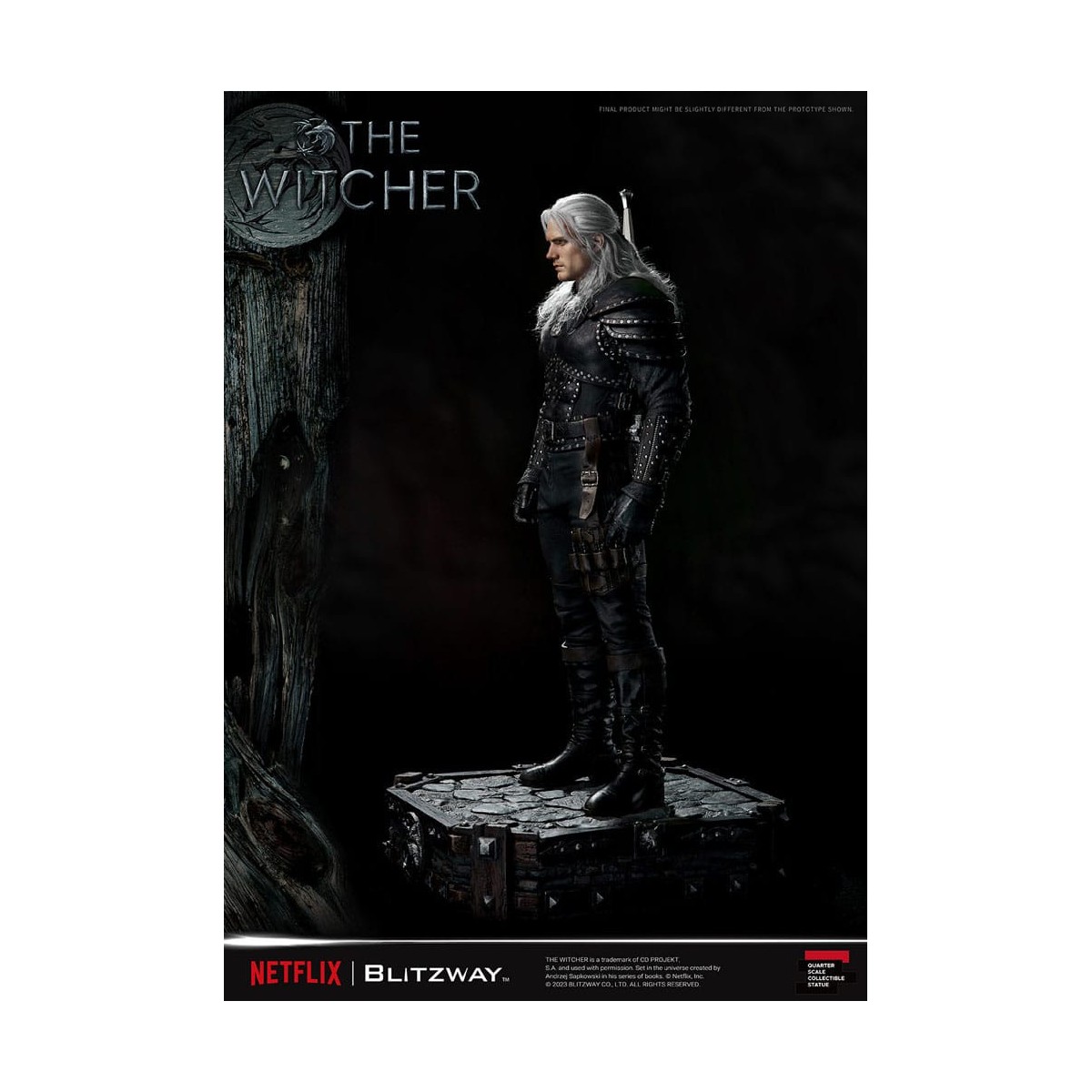 Blitzway - Geralt of Rivia 1/4 Statue Superb Scale - The Witcher
