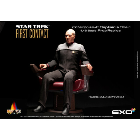 EXO-6 - Star Trek: First Contact - Captain's Chair 1:6 Scale Prop Replica