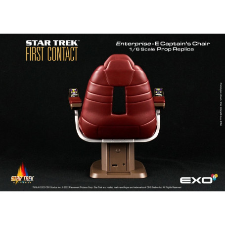 EXO-6 - Star Trek: First Contact - Captain's Chair 1:6 Scale Prop Replica