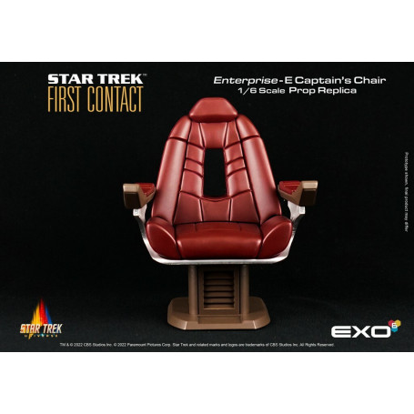 EXO-6 - Star Trek: First Contact - Captain's Chair 1:6 Scale Prop Replica