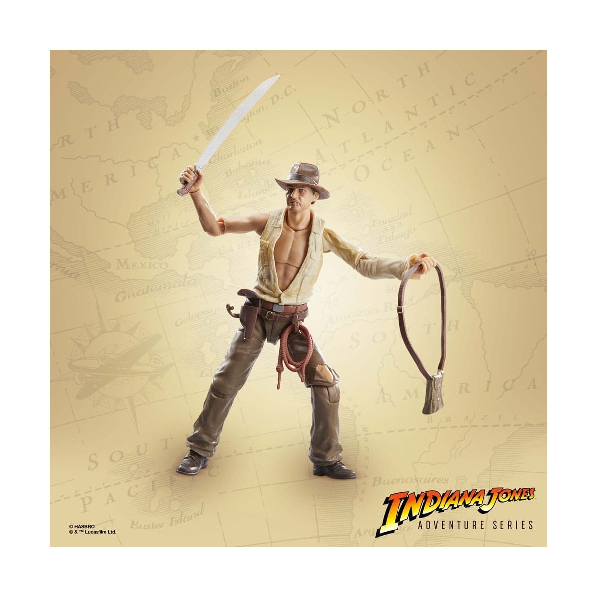 Hasbro - Indiana Jones - Indiana Jones Adventure Series: Der Fluch des Tempels 1/12