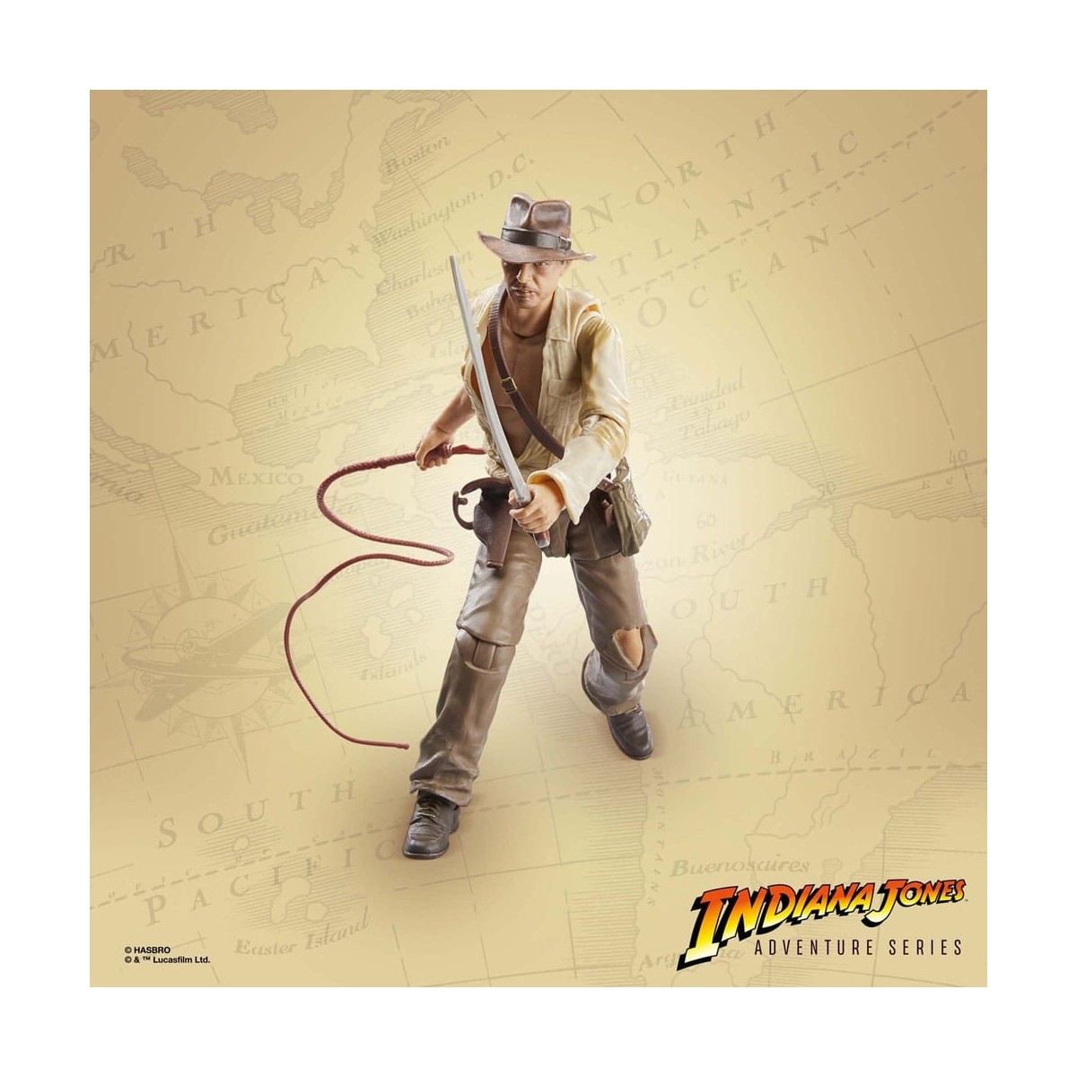 Hasbro - Indiana Jones - Indiana Jones Adventure Series: Der Fluch des Tempels 1/12